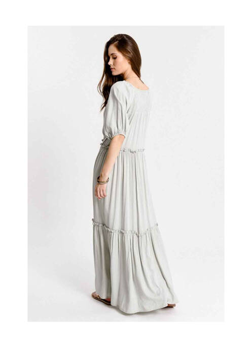 Robe longue beige MOLLY BRACKEN femme