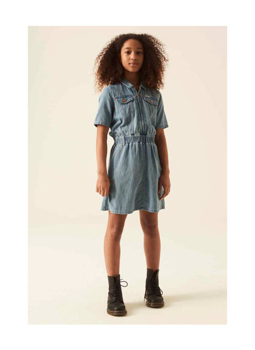 Robe courte bleu GARCIA pour fille