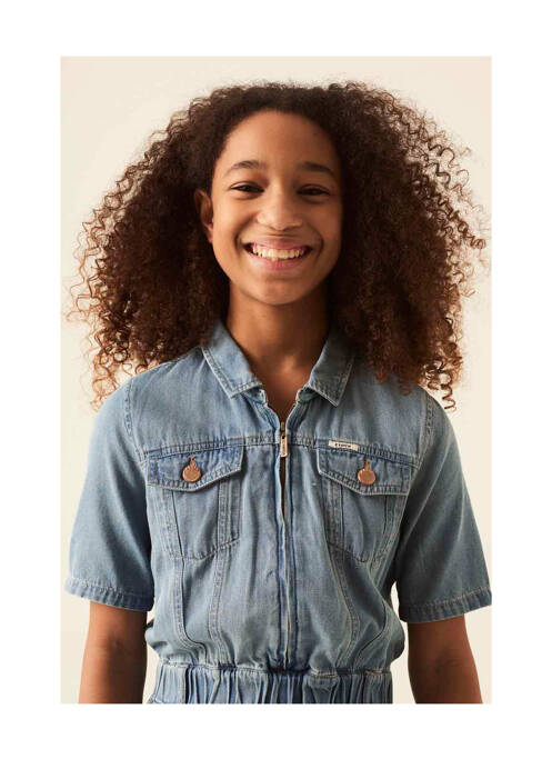 Robe courte bleu GARCIA pour fille