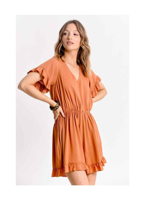 Combishort rouge MOLLY BRACKEN femme