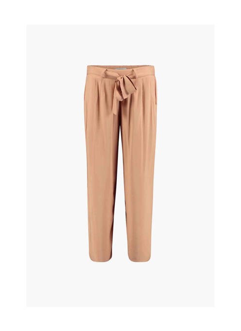 Pantalon droit marron HAILYS pour femme