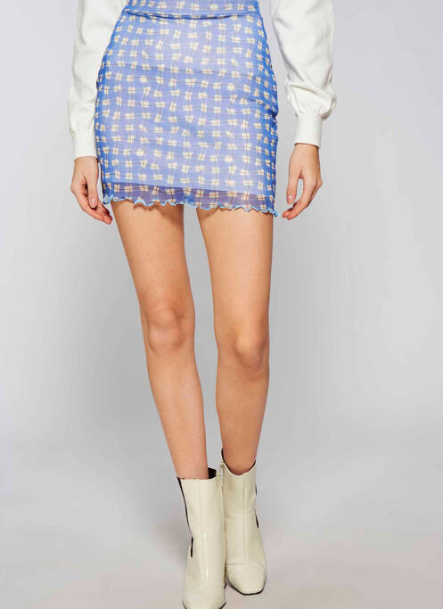 Jupe courte bleu DAISY STREET pour femme