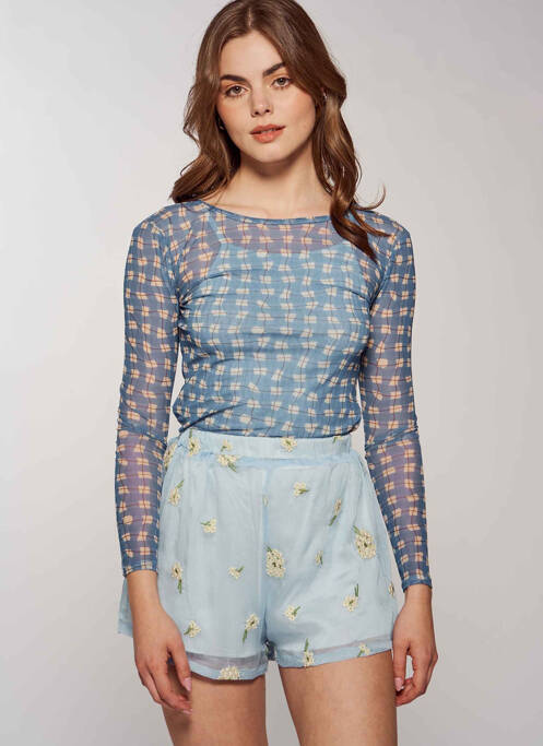 T-shirt bleu DAISY STREET pour femme