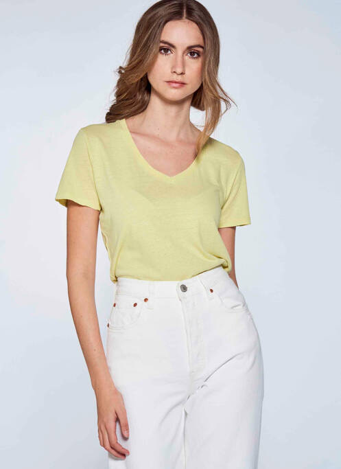 T-shirt jaune MEXX pour femme