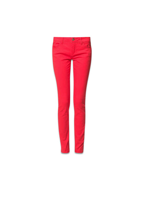 Pantalon slim rose ONLY pour femme