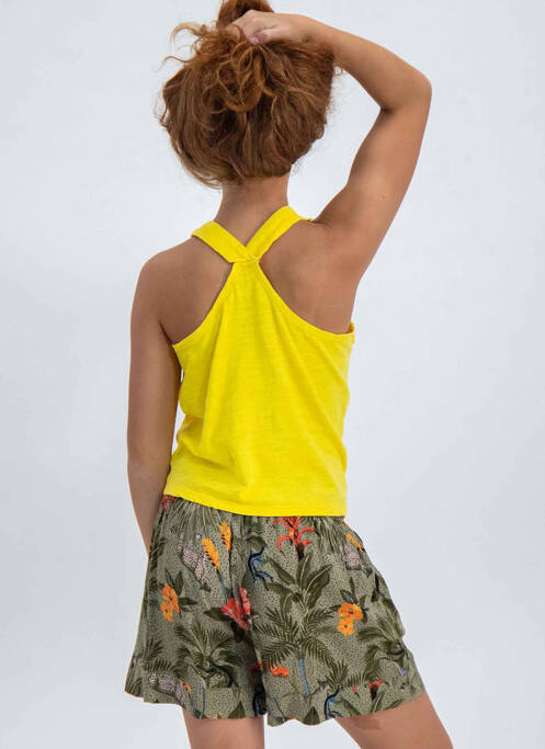 T-shirt jaune GARCIA fille