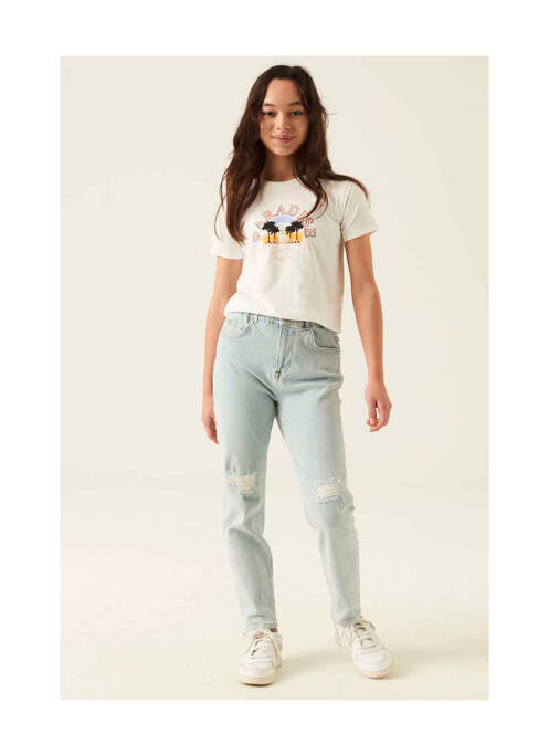 T-shirt blanc GARCIA pour fille