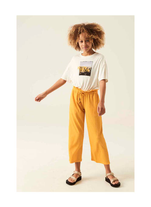 T-shirt blanc GARCIA pour fille