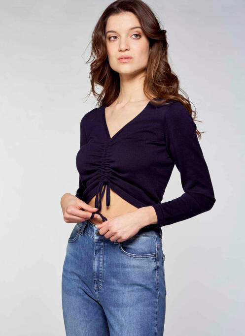 Pull bleu OGL pour femme