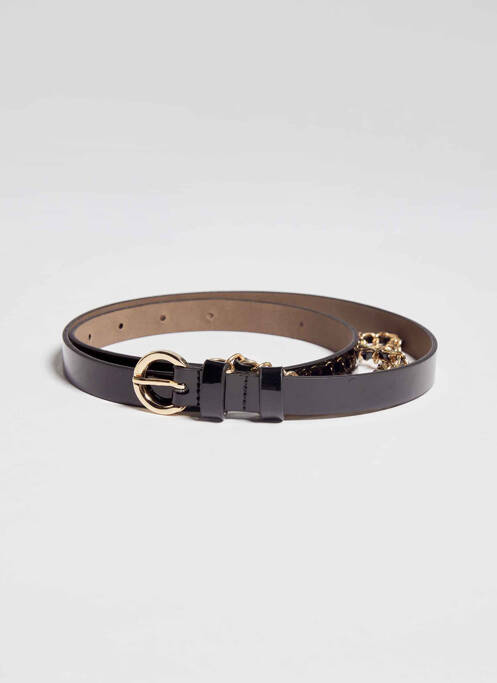 Ceinture noir OGL pour femme