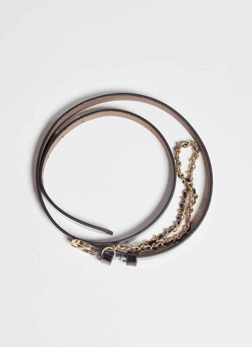 Ceinture noir OGL pour femme