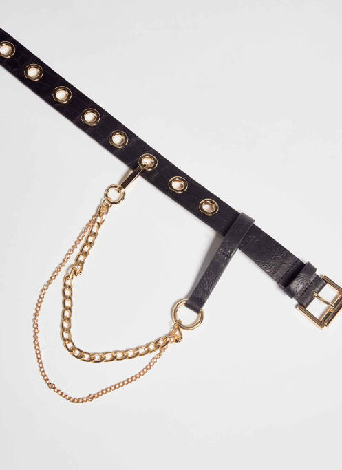 Ceinture noir OGL pour femme