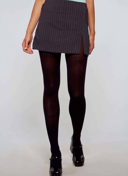 Jupe courte gris OGL pour femme