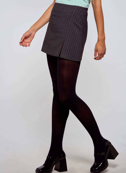 Jupe courte gris OGL pour femme