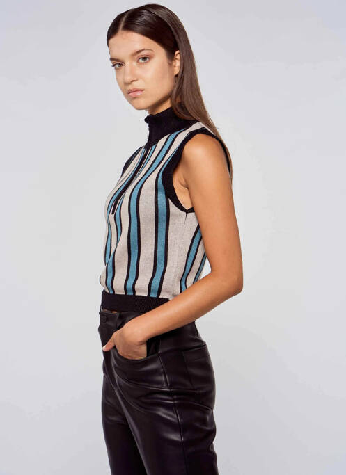 Débardeur bleu OGL pour femme