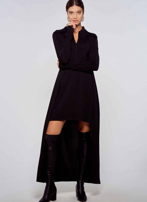 Robe longue noir OGL pour femme