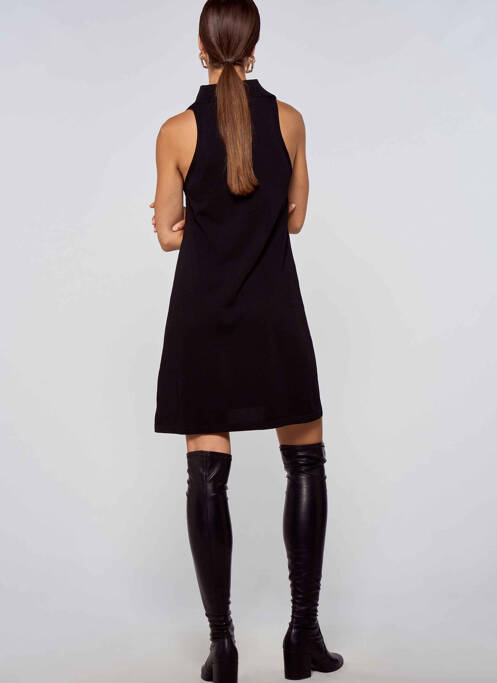 Robe courte noir OGL pour femme