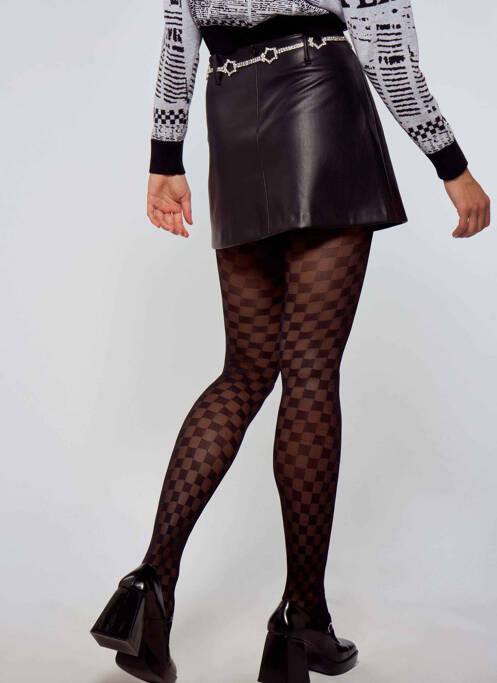 Jupe courte noir OGL pour femme