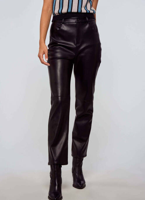 Pantalon droit noir OGL pour femme