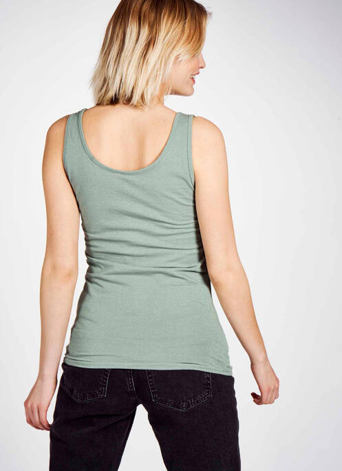 Débardeur vert ONLY pour femme