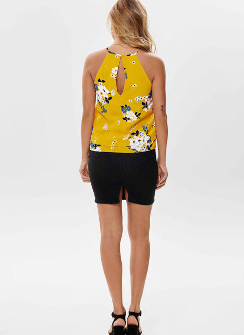 Débardeur jaune ONLY femme