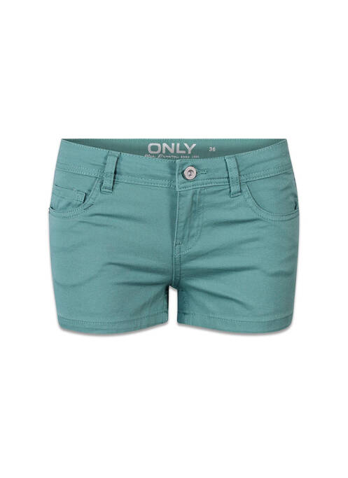 Short bleu ONLY pour femme