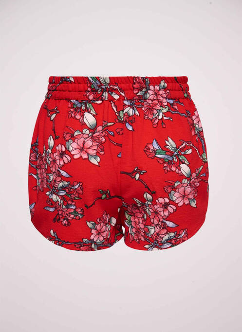 Short rouge ONLY pour femme