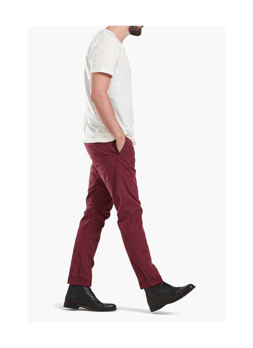 Pantalon chino rouge ONLY&SONS pour homme