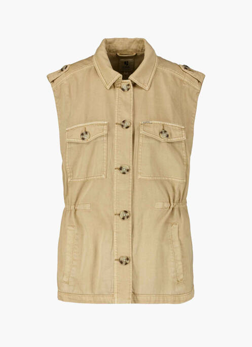 Veste en jean marron GARCIA pour femme