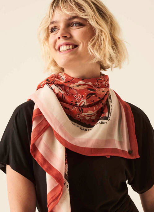 Foulard orange GARCIA femme