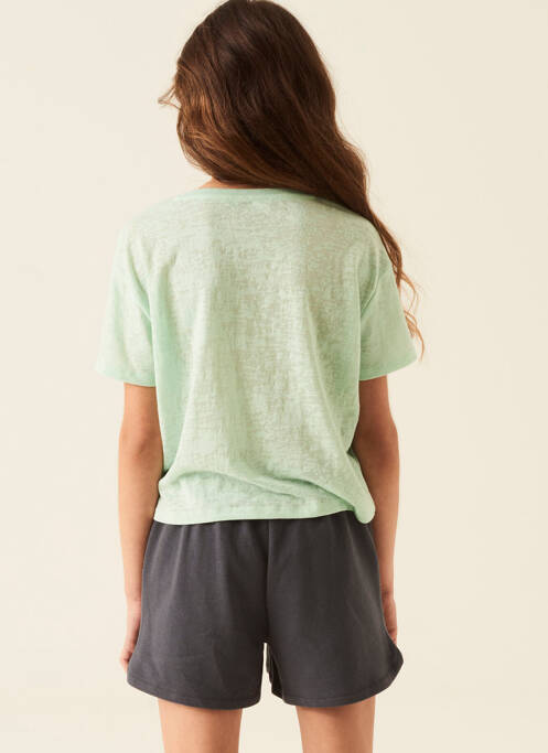 T-shirt vert GARCIA pour fille