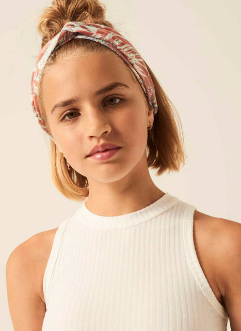 T-shirt blanc GARCIA pour fille