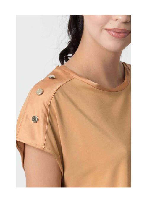 Top marron KOCCA pour femme