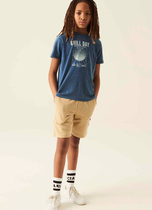 T-shirt bleu GARCIA pour garçon
