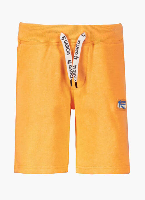 Short orange GARCIA pour garçon