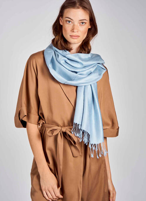 Foulard bleu ZEB STYLE LAB  pour femme