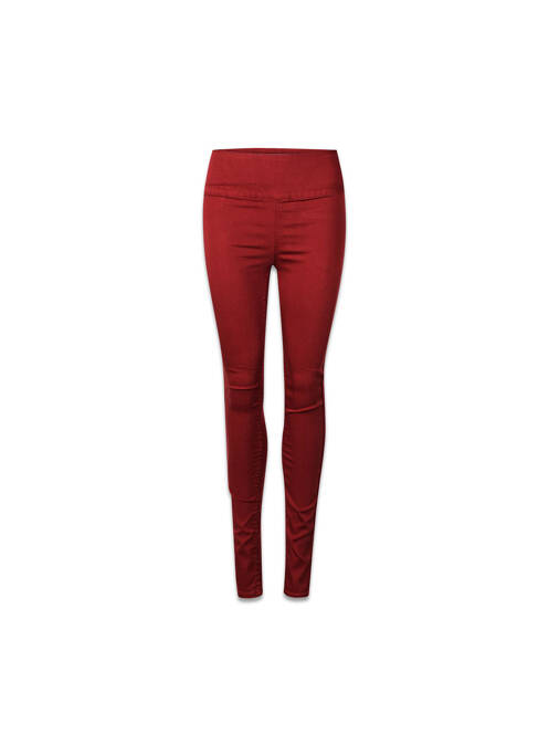 Pantalon slim rose PIECES pour femme