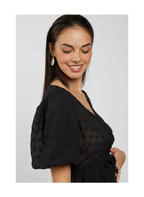 Top noir NAF NAF pour femme