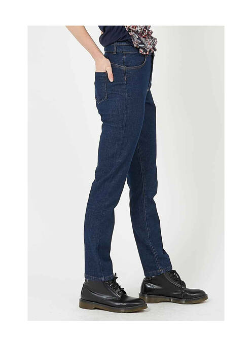 Jeans coupe slim bleu NAF NAF pour femme