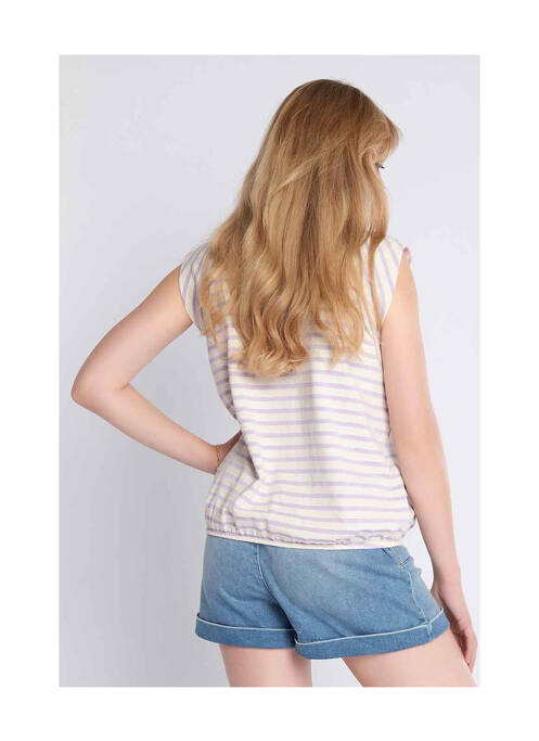 Top blanc NAF NAF pour femme