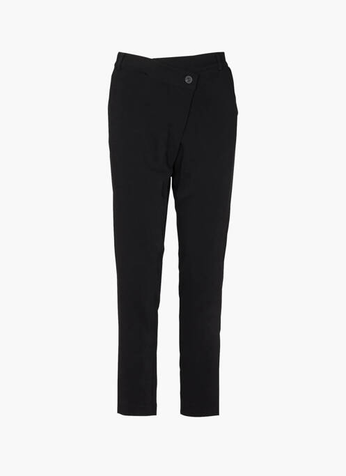 Pantalon slim noir LE TEMPS DES CERISES pour femme