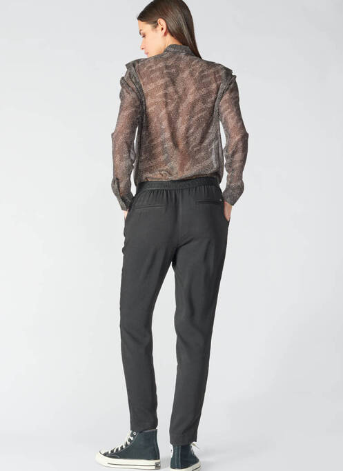 Pantalon slim noir LE TEMPS DES CERISES femme