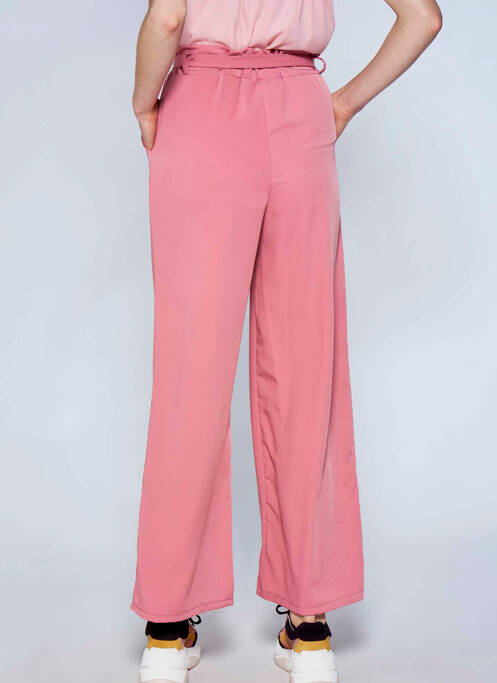 Pantalon flare rose BELLITA pour femme