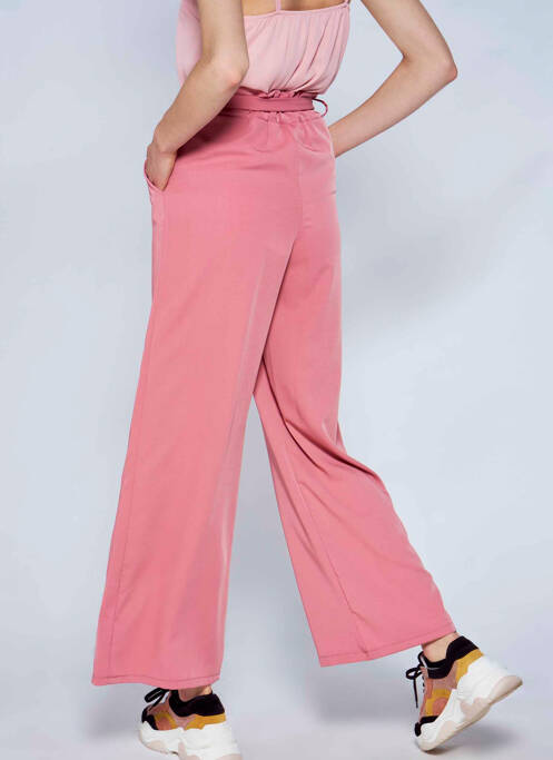 Pantalon flare rose BELLITA pour femme