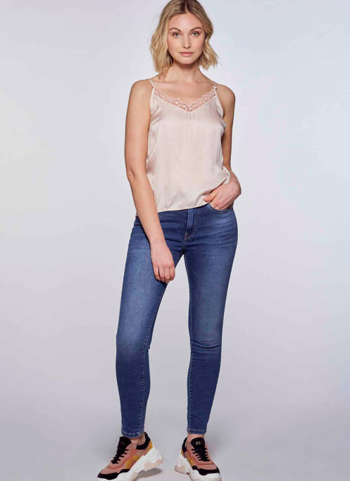 Jeans skinny bleu PEPE pour femme