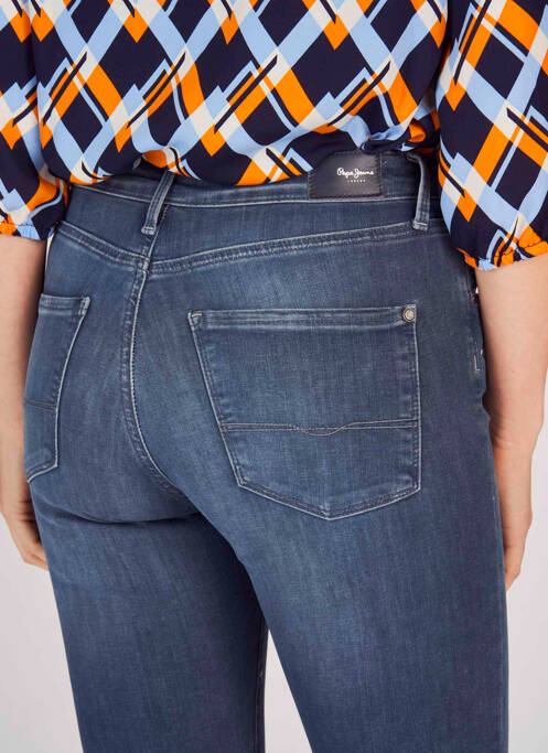 Jeans skinny gris PEPE pour femme
