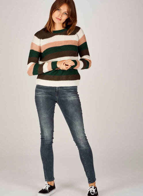 Jeans coupe slim bleu PEPE pour femme