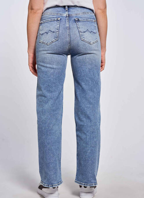 Jeans coupe droite bleu PEPE pour femme