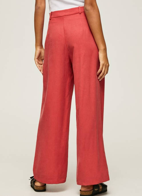 Pantalon flare rouge PEPE JEANS pour femme