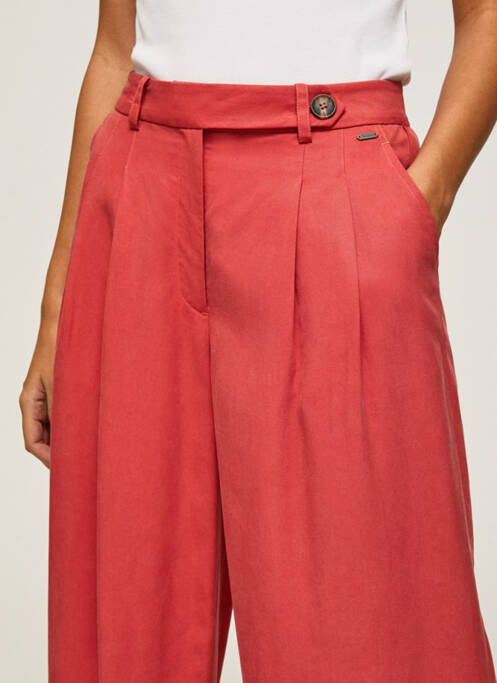 Pantalon flare rouge PEPE JEANS pour femme